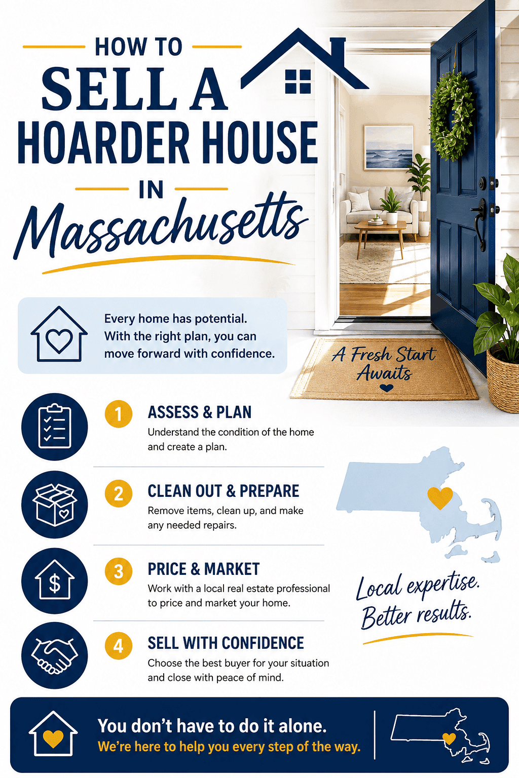 Selling a Hoarder House in Massachusetts - How To